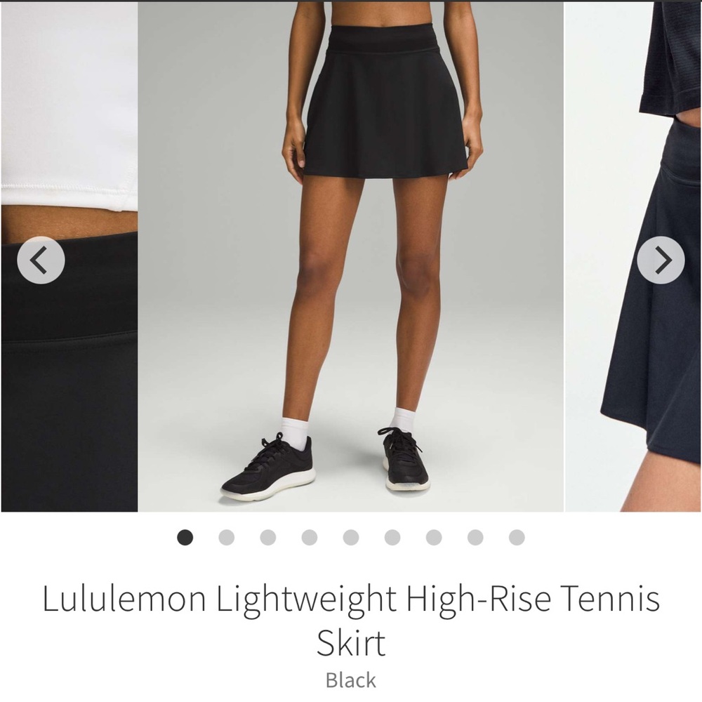 Lululemon Lightweight High-Rise Tennis Skirt